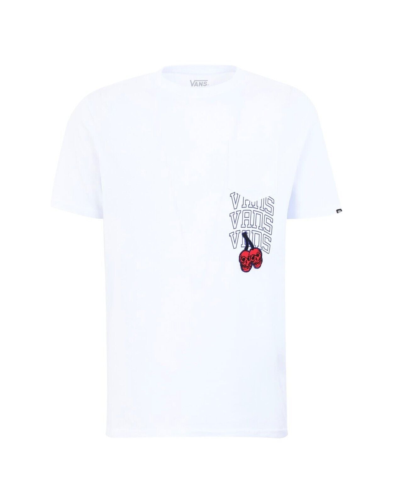 Vans New Varsity Pocket T-shirt / White / Mens / RRP £28