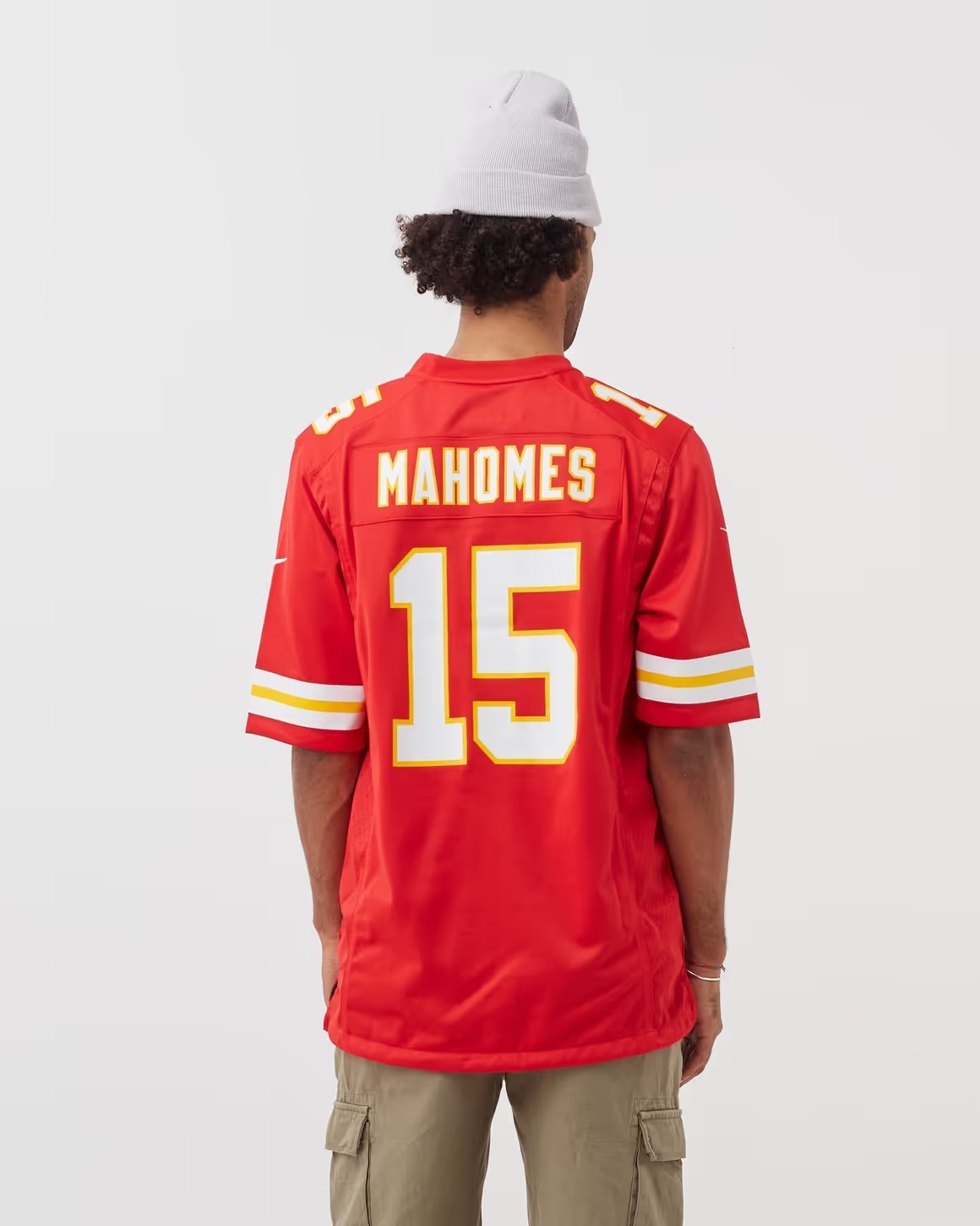 Nike Pat Mahomes Kansas City Chiefs NFL Jersey / Red / RRP £140
