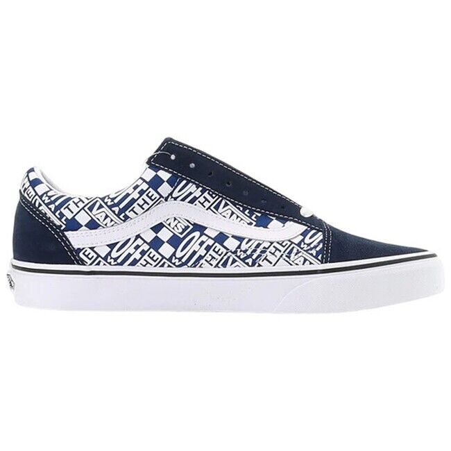Vans Off the Wall Old Skool Trainers / Dress Blue / RRP £76