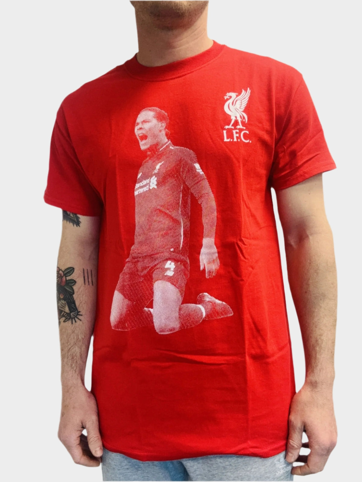 Liverpool Men's Virgil Van Dijk Fan T-shirt / BNWT / RRP £23