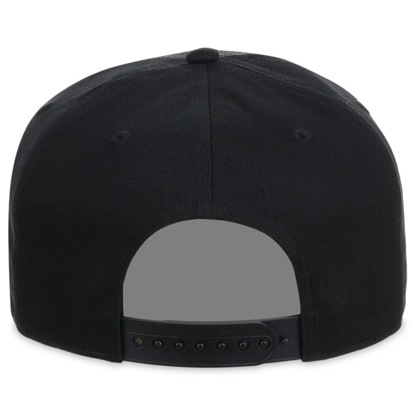 Unisex Plain Fairway Golfer Hat / Black / £23