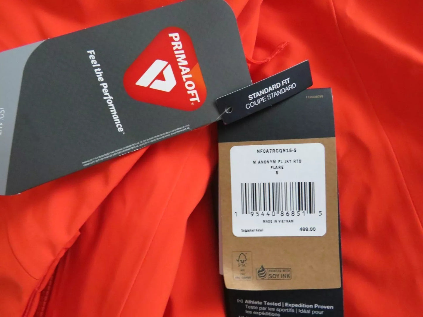 The North Face Mens Anonym Futurelight Jacket / Red / RRP £490