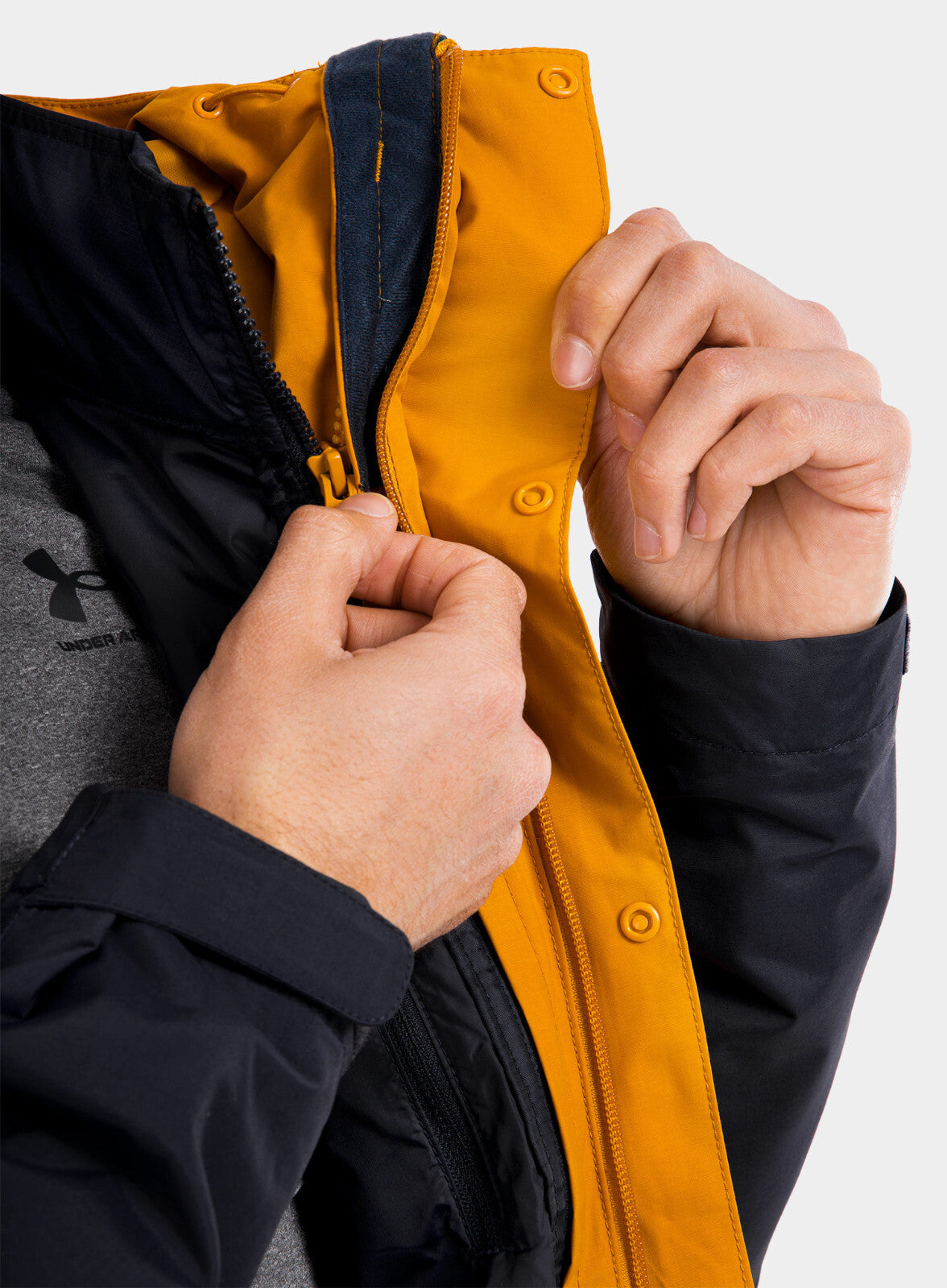 The North Face Men's New Synthetic Triclimate Jacket/ Yellow Navy / RRP £270