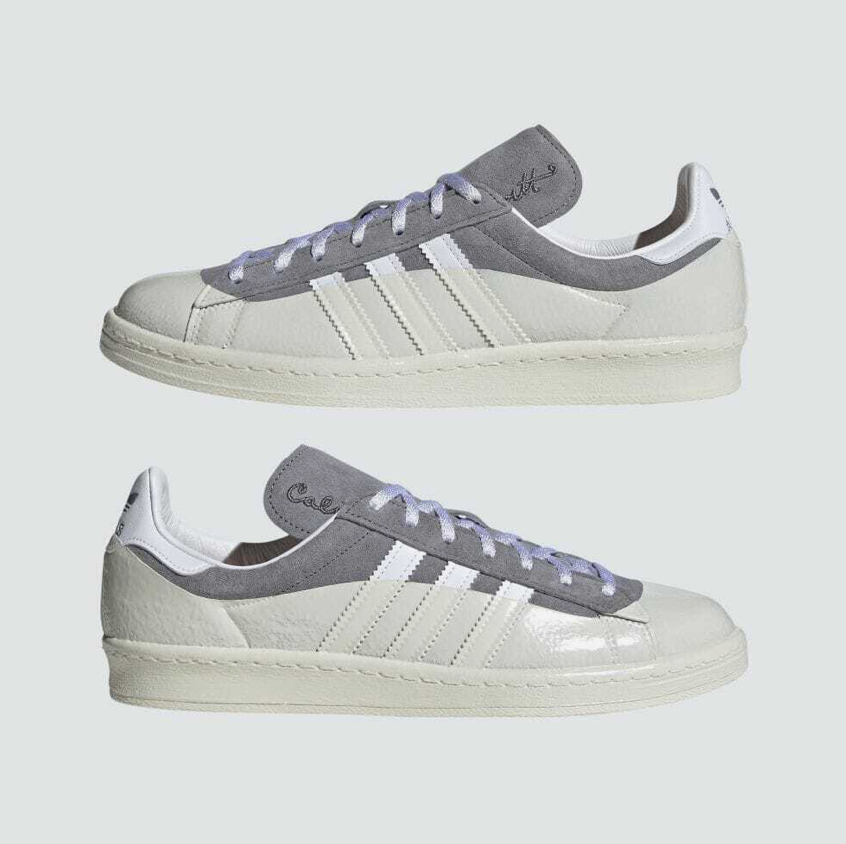Adidas originals Campus 80's Cali DeWitt Trainers / Grey / RRP £160