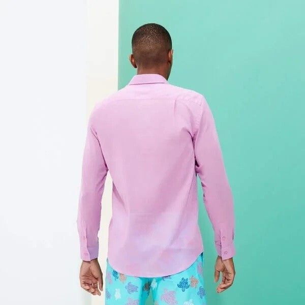 Vilebrequin Light Cotton Shirt / Unisex Caracal / Light Pink / RRP £165