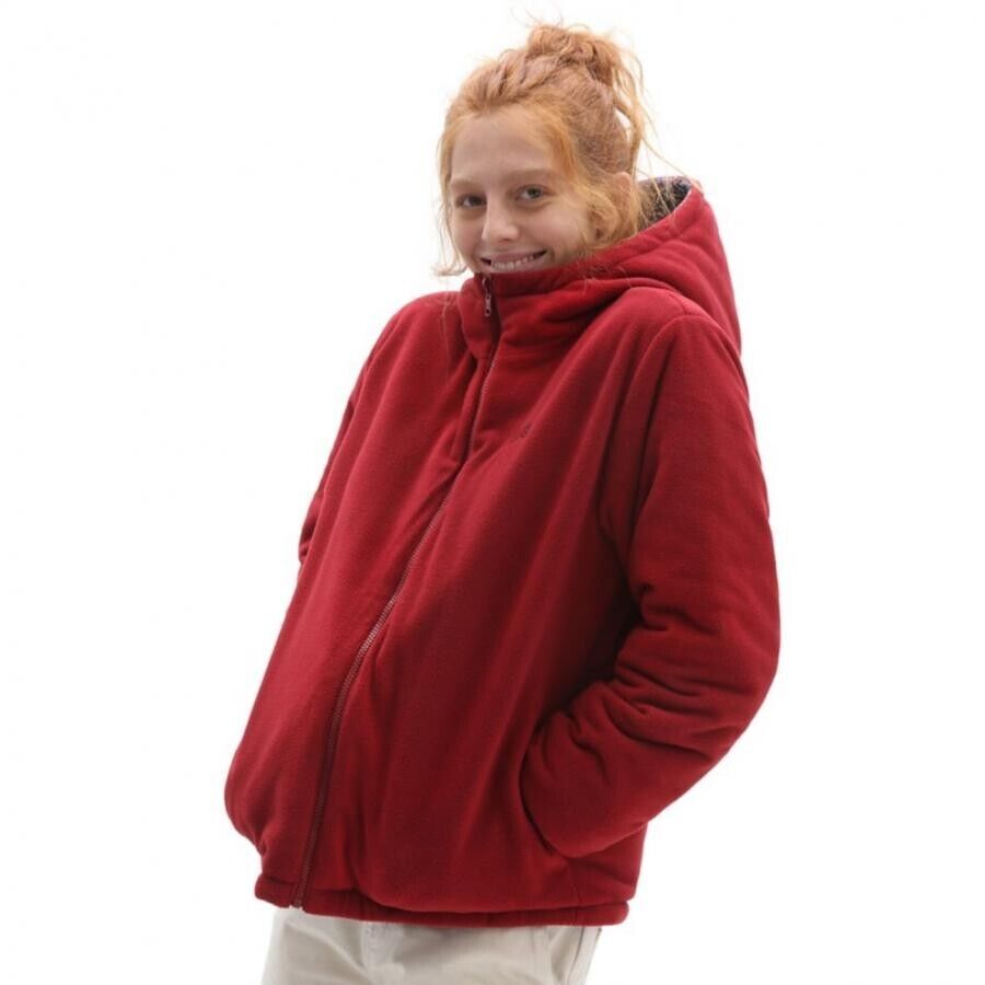 Vans Womens Litty Reversible Puffer Jacket / Blue Red / RRP £130