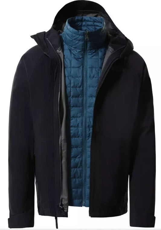The North Face Mens Thermoball Eco Triclimate 3-In-1 Jacket / Navy / RRP £300