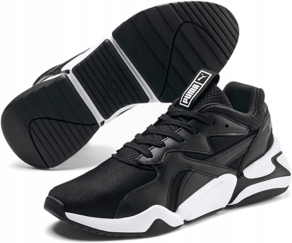 Puma Womens Nova Gleam Trainers / Black / RRP £80