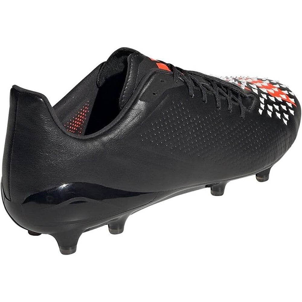 Adidas Men’s Predator Malice (FG) Rugby Boots / Black Red White/ RRP £180