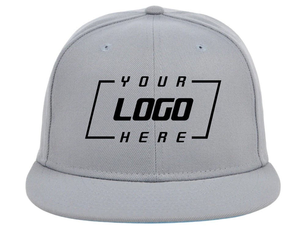 Crowns By Lids Unisex Plain Full Court Fitted UV Hat / Black Ivory / RRP £25