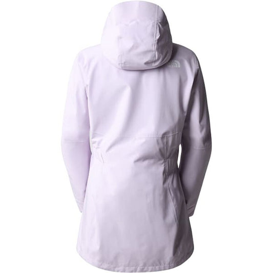 The North Face Womens Lavender Fog Hikestellar Parka Shell Rain Coat / RRP £155