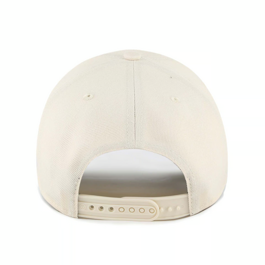 47 Brand Maple Leafs NHL Metallic MVP Snapback Cap / Beige Silver / RRP £28