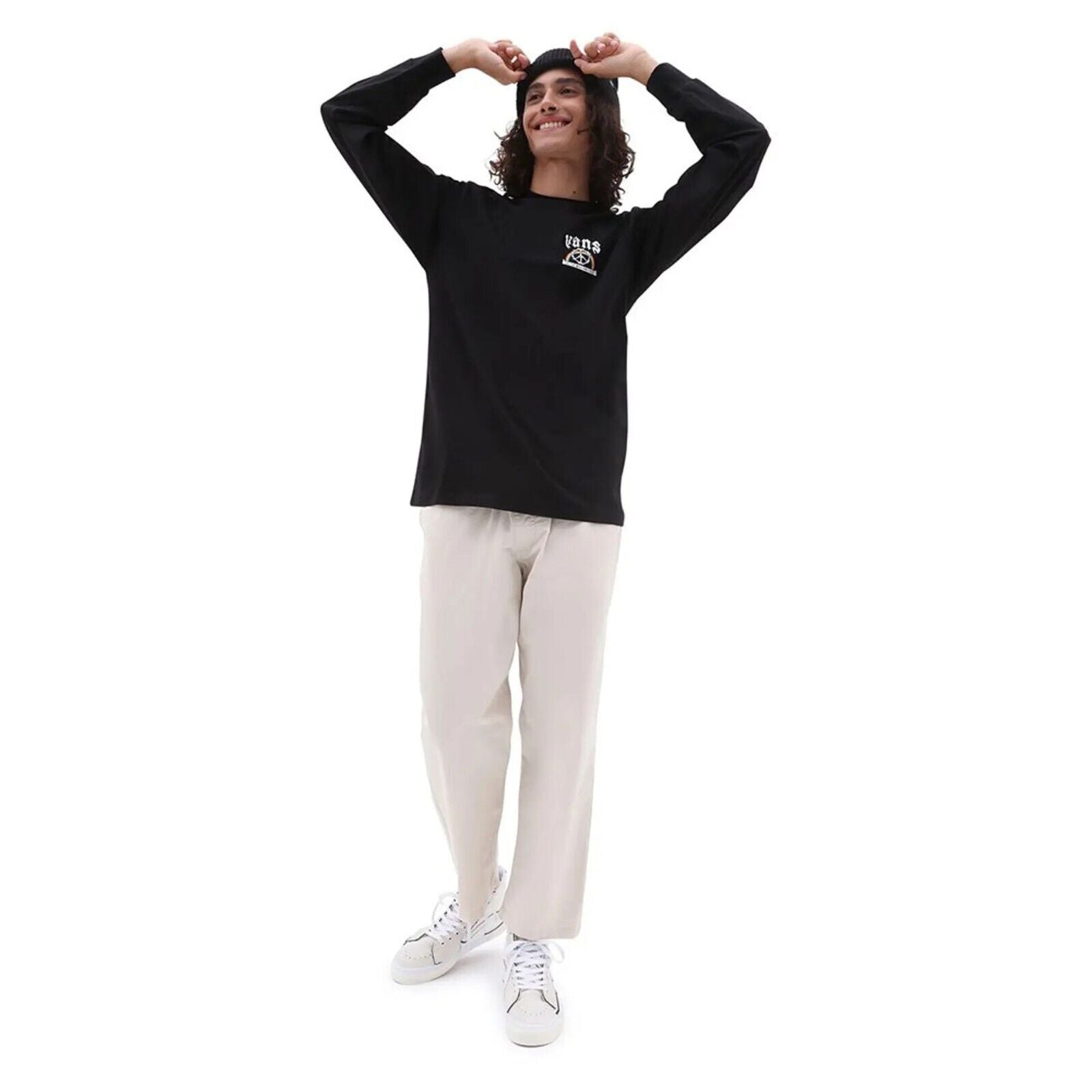 Vans Mens Opposites Unite Long Sleeve T-shirt / Black / RRP £37