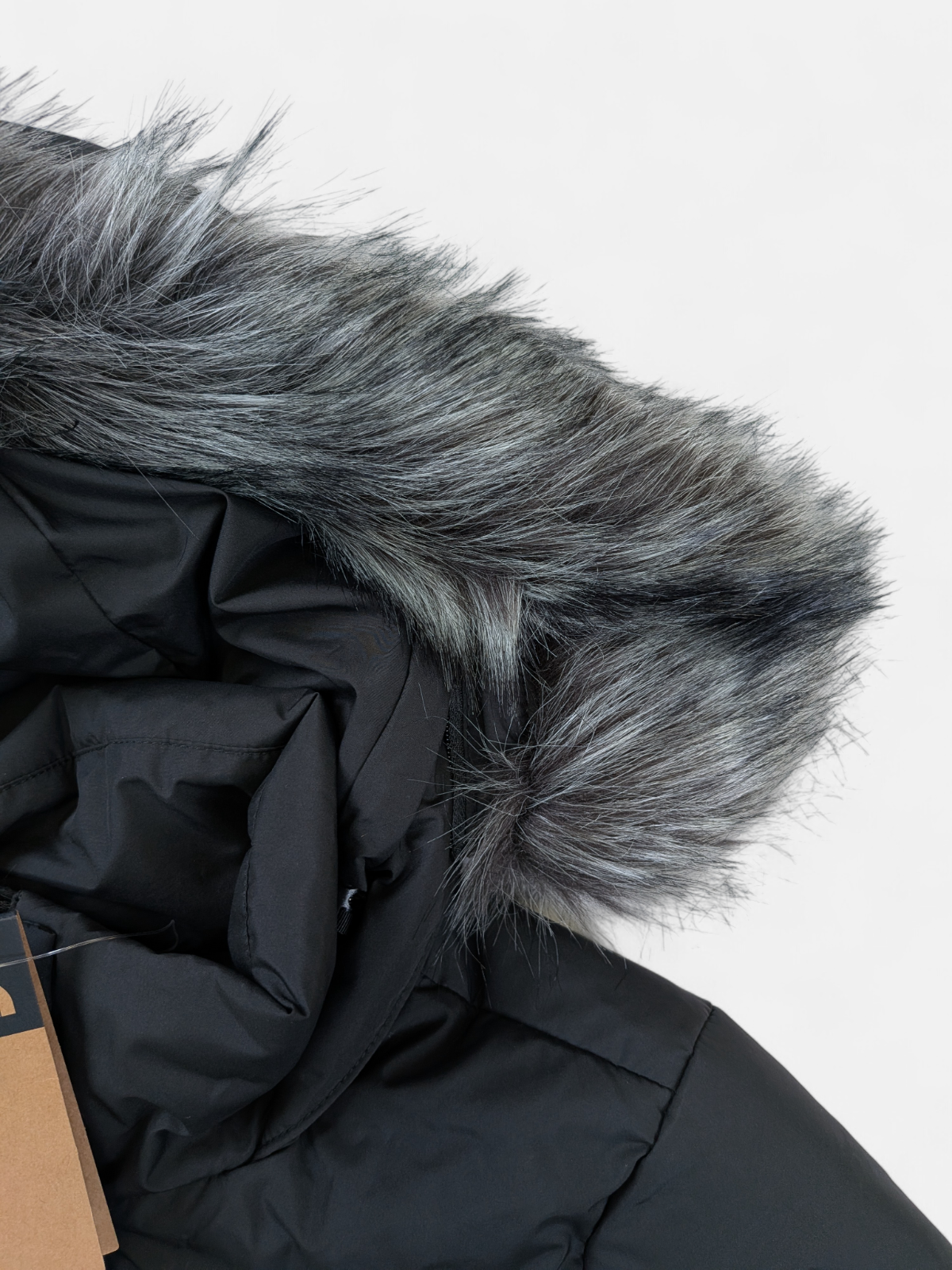 The North Face Womens Gotham Down Hooded Puffer Parka Jacket / Black / RRP £230