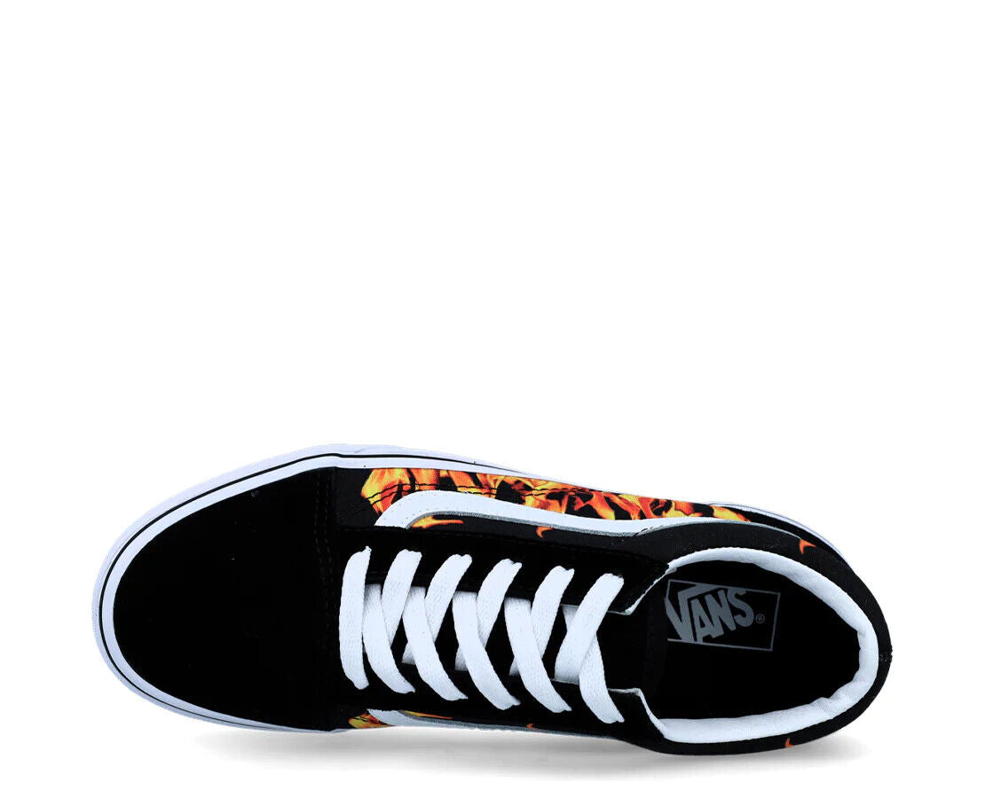 Vans Kids Old Skool Trainers (UK 3 - 5.5) / Black Flame / RRP £45