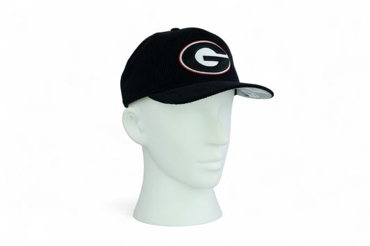47 Brand Georgia Bulldogs Cord Hitch Snapback / Black / RRP £33