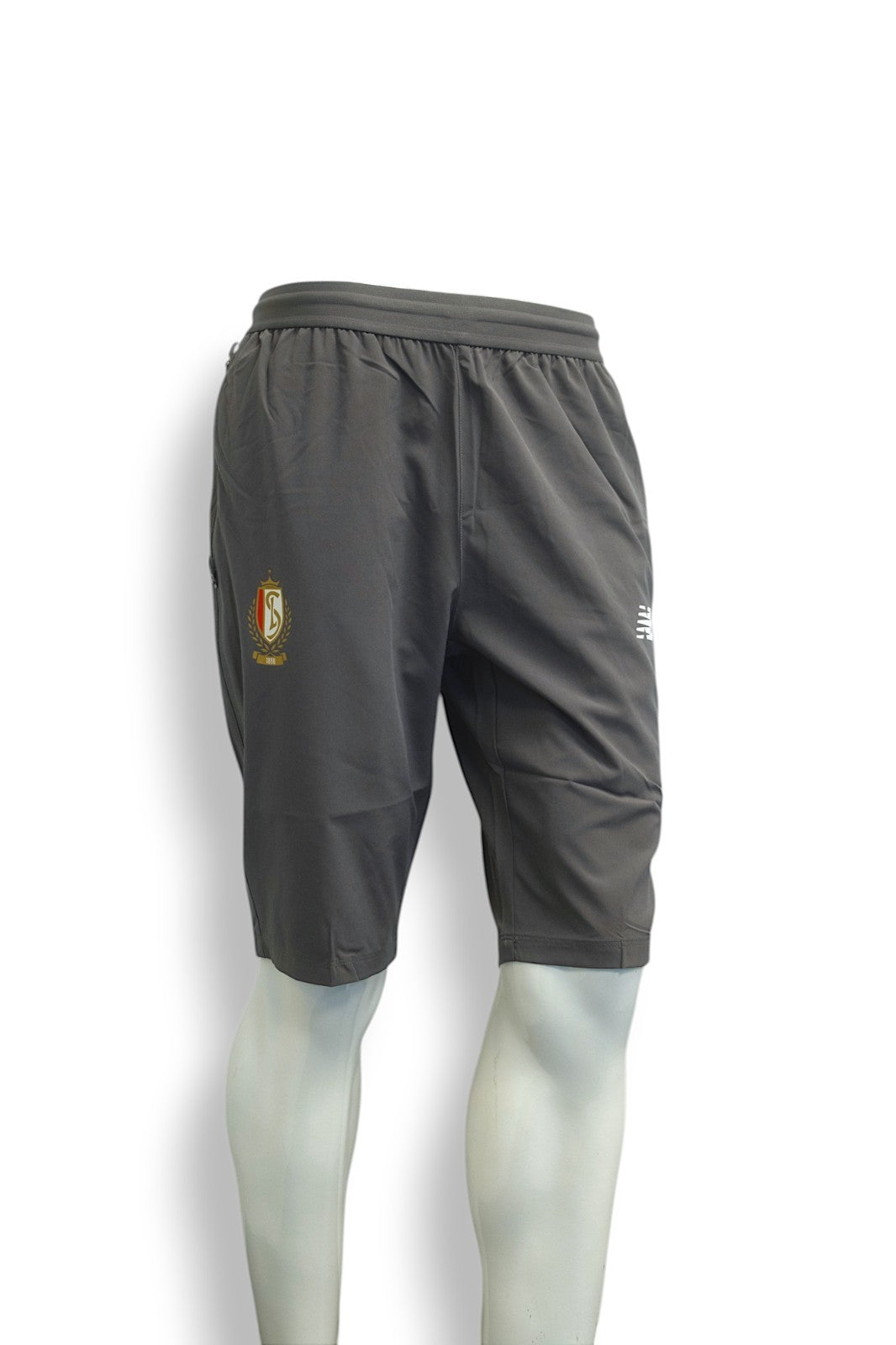 New Balance Mens 2018-19  Standard Liege Football Shorts / Grey / RRP £30