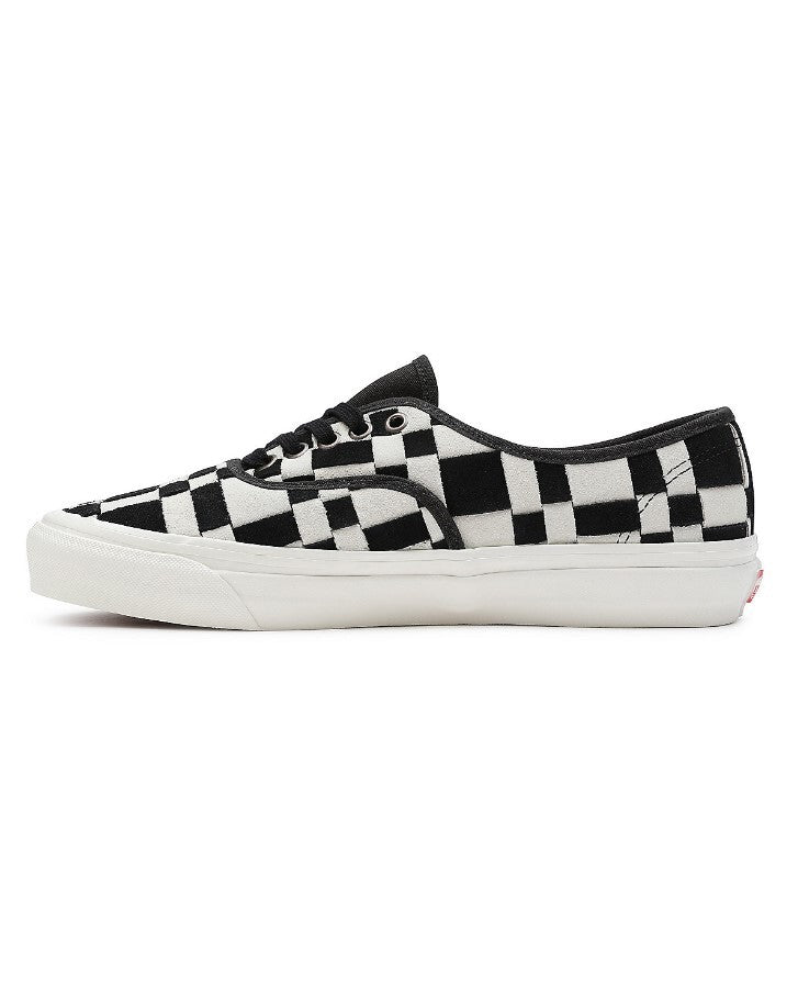 Vans Woven Check Authentic 44 DX Trainers / Black / RRP £80