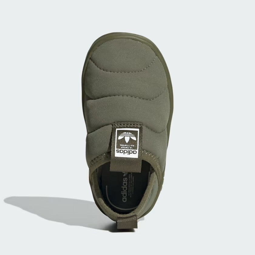 Adidas Kids PUFFYLETTE 360 C Trainers / BNIB / Khaki / RRP £45