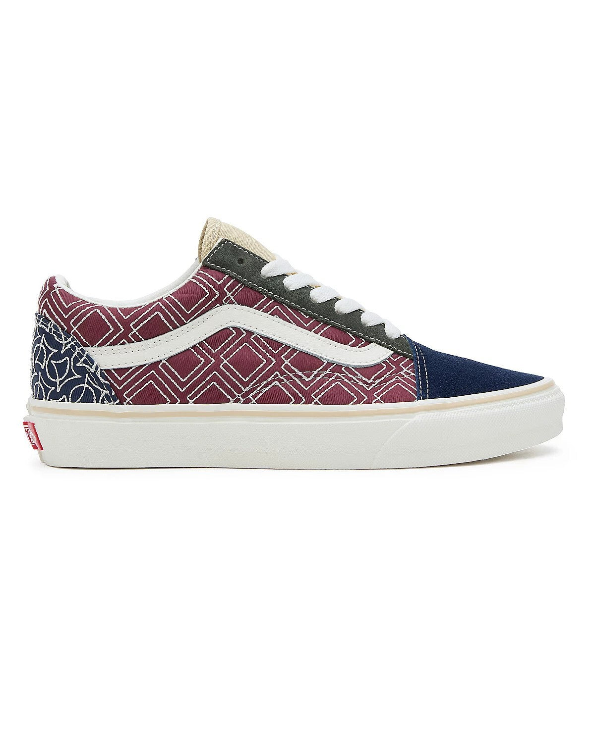 Vans Old Skool Trainers / Navy Red Green / RRP £70