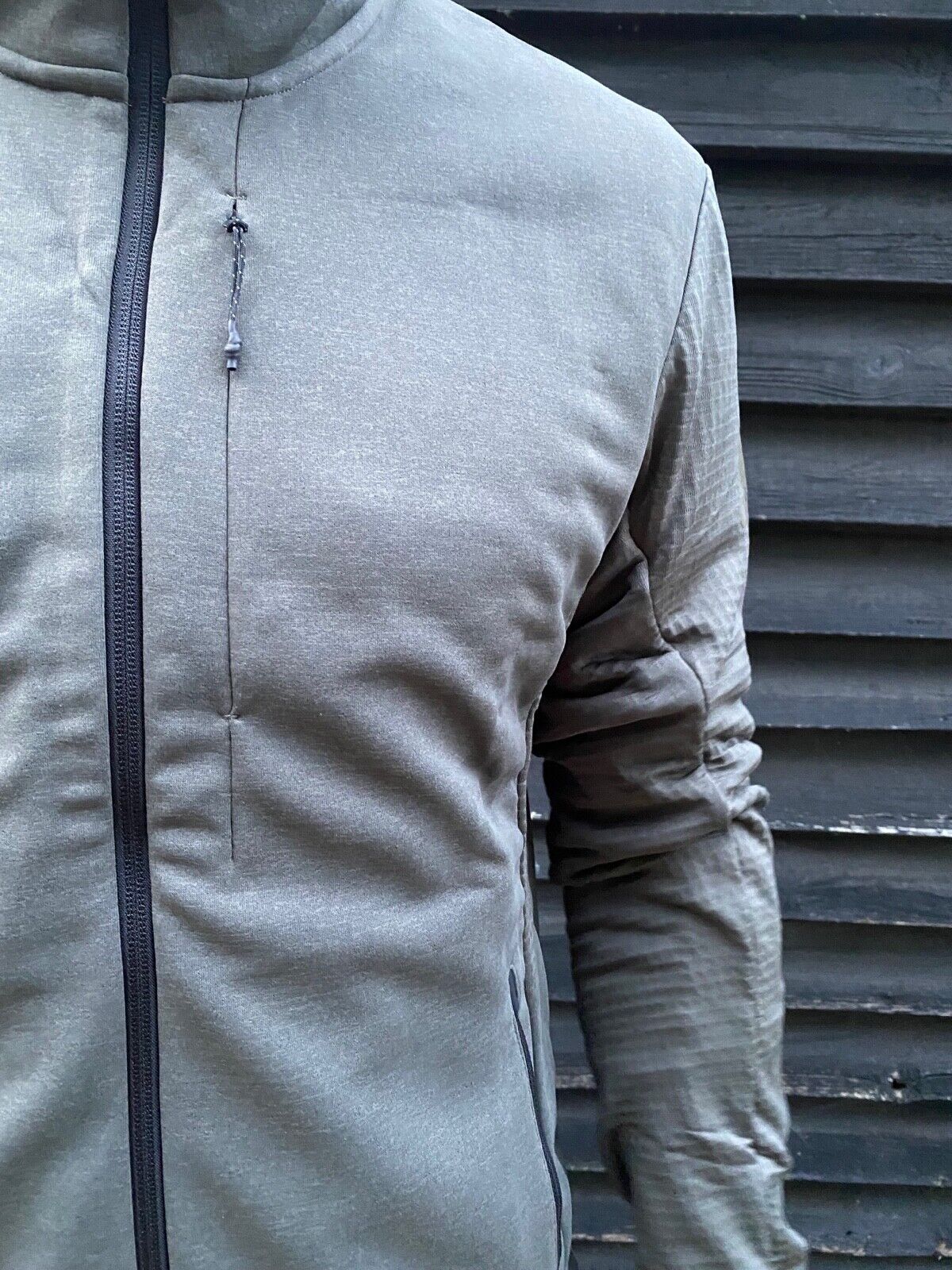 Adidas Mens Climaheat Fleece Full Zip Jacket / BNWT / Dark Green / RRP £95