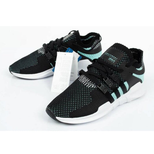 Adidas Women's EQT Support ADV Primeknit Trainers / Black Aqua White / RRP £120