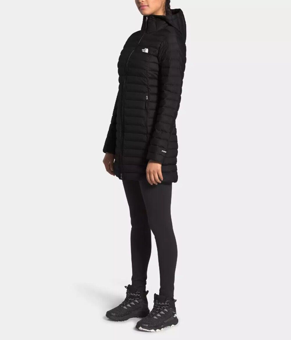 The North Face Womens Black Stretch Down Parka Puffer Jacket / RRP £275