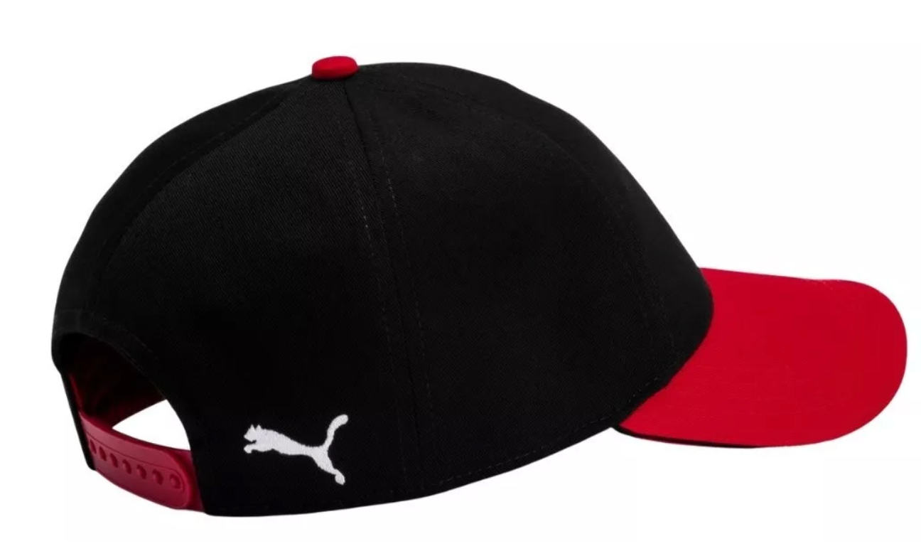 Puma AC Milan Football 19-20 Training Cap / Black Red / RRP £25