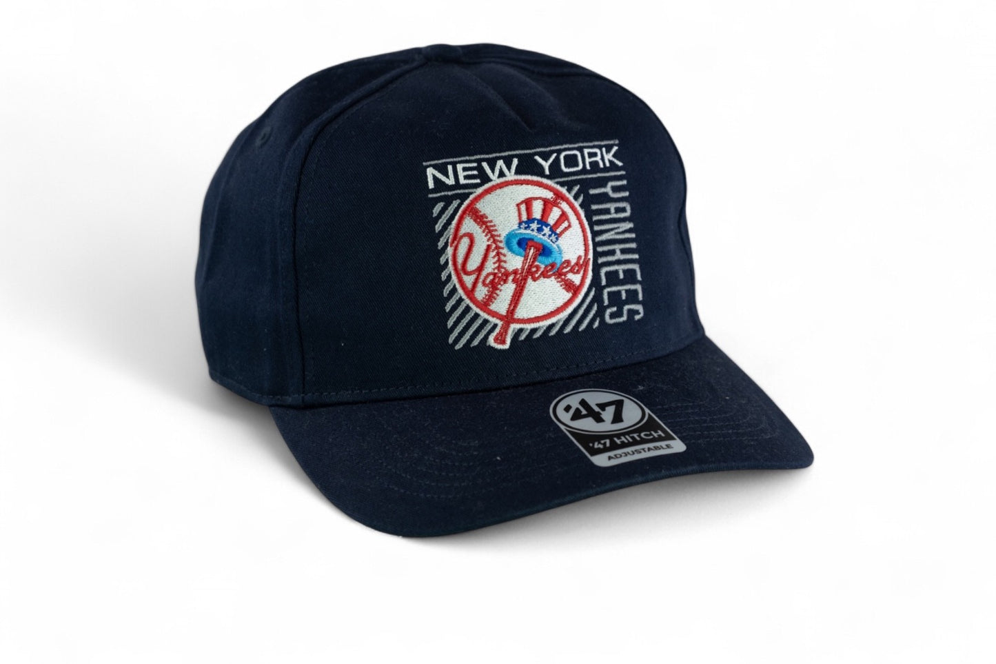 47 Brand New York Yankees Reflex Hitch Ball Logo Snapback / Navy / RRP £24