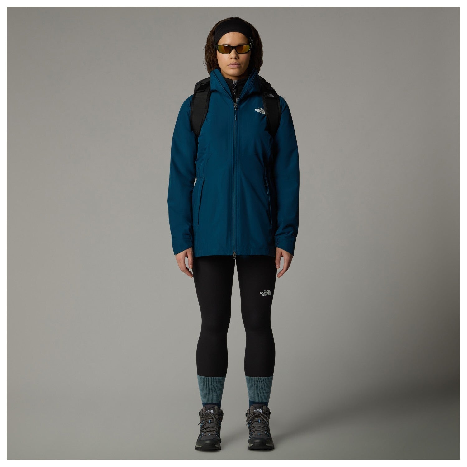 The North Face Womens Hikesteller Parka Rain Jacket / Urban Navy / RRP £155