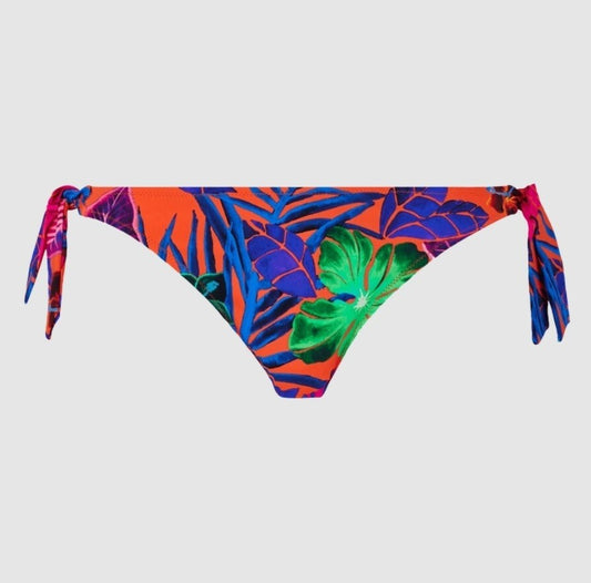Vilebrequin Womens Bikini Bottom / Flamme Red Floral / RRP £80