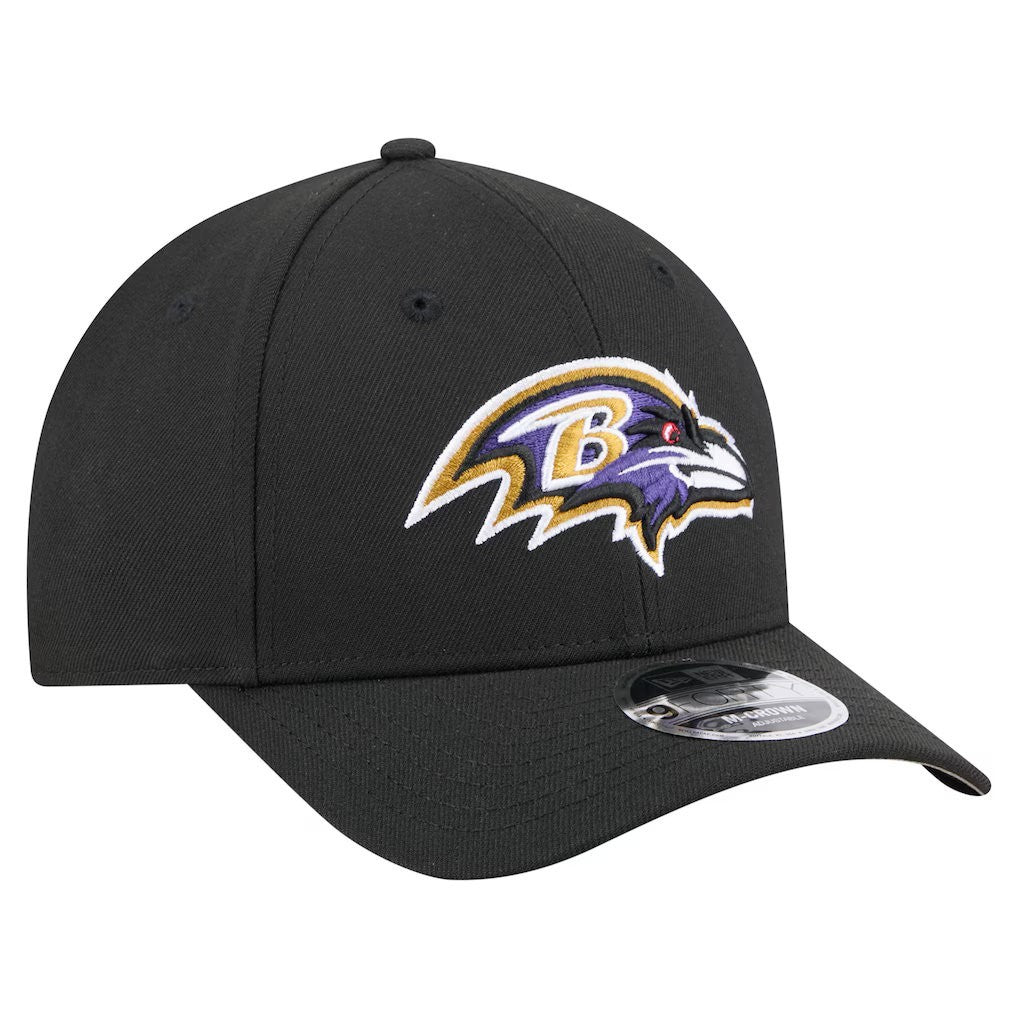 New Era Adult Baltimore Ravens 9Forty M Crown Cap / Black / RRP £27