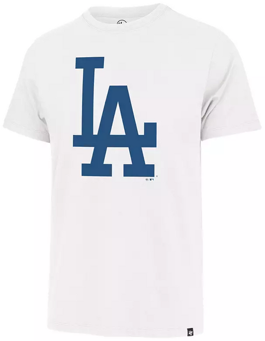 New Era Mens Los Angeles Dodgers Tee / White / RRP £30