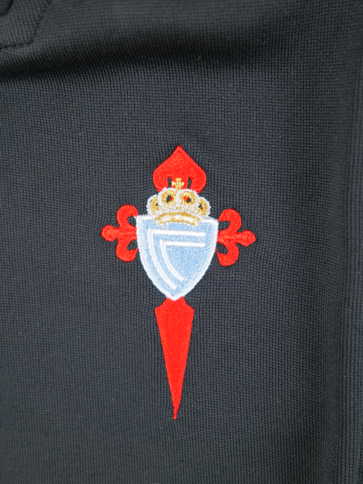 Adidas Mens 2019-20 Celta Vigo Zne Knit Football Jacket / Black / RRP £64.99