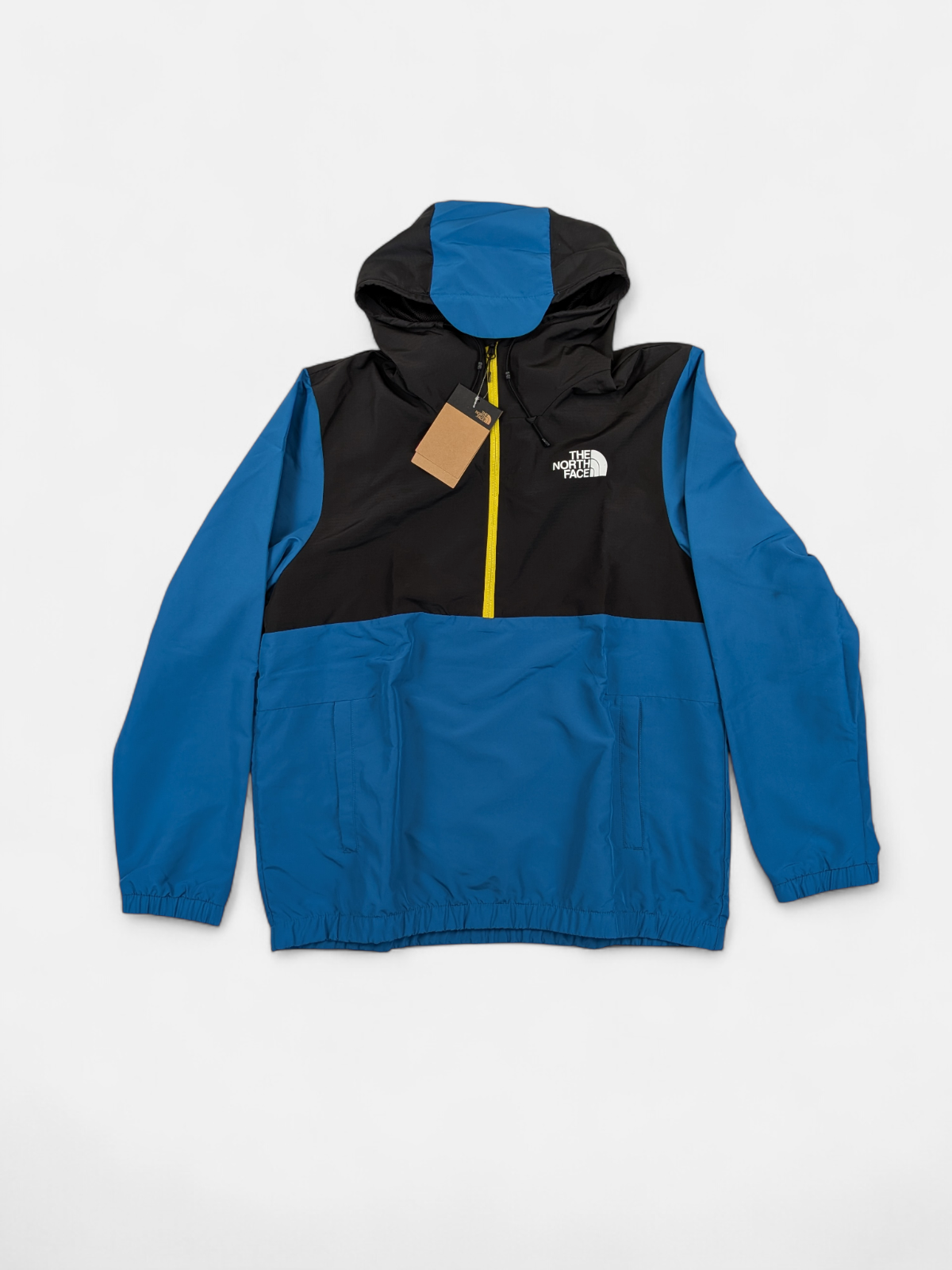 The North Face Mens Anorak Jacket / Banff Blue - Black / RRP £110