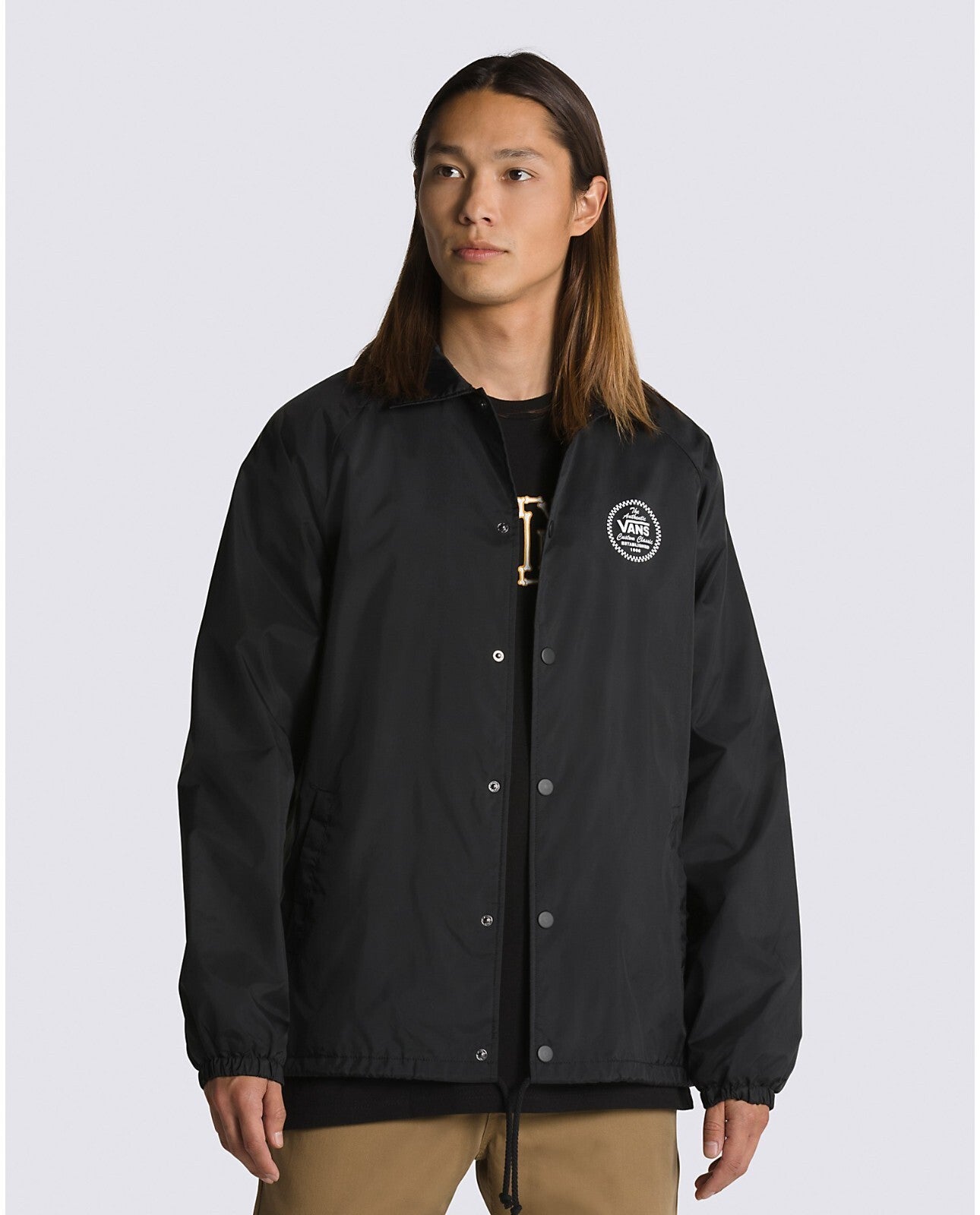 Vans Mens Torrey Skate Coaches Jacket / Black / RRP £56