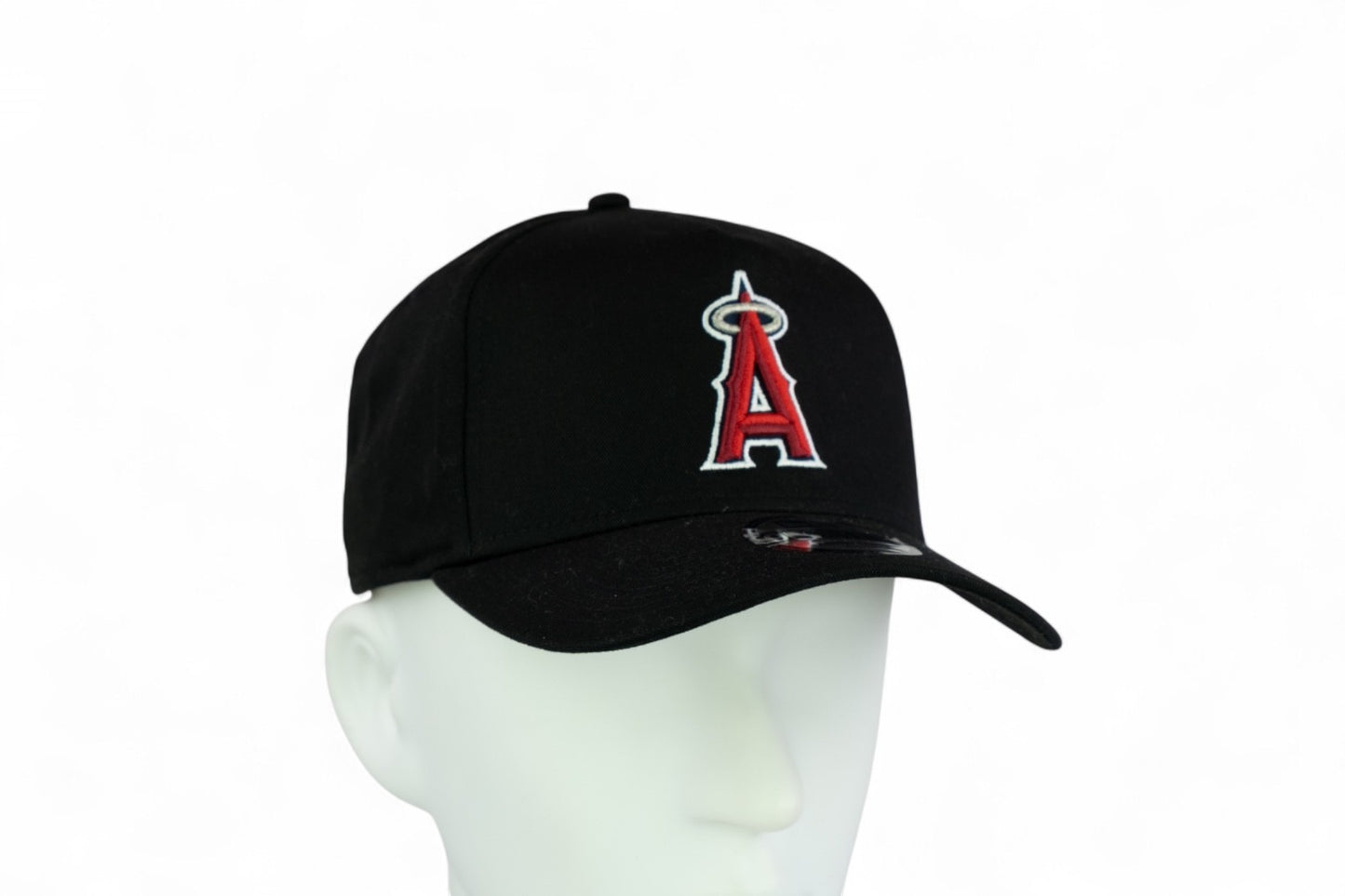 New Era Anaheim Angels 9FORTY A Frame OTC Evergreen Cap / Black Red / RRP £39