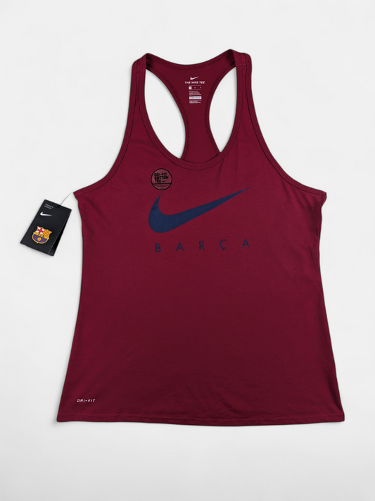 Nike Mens 2018-19 Barcelona Training Football Vest / BNWT / Maroon / RRP £40