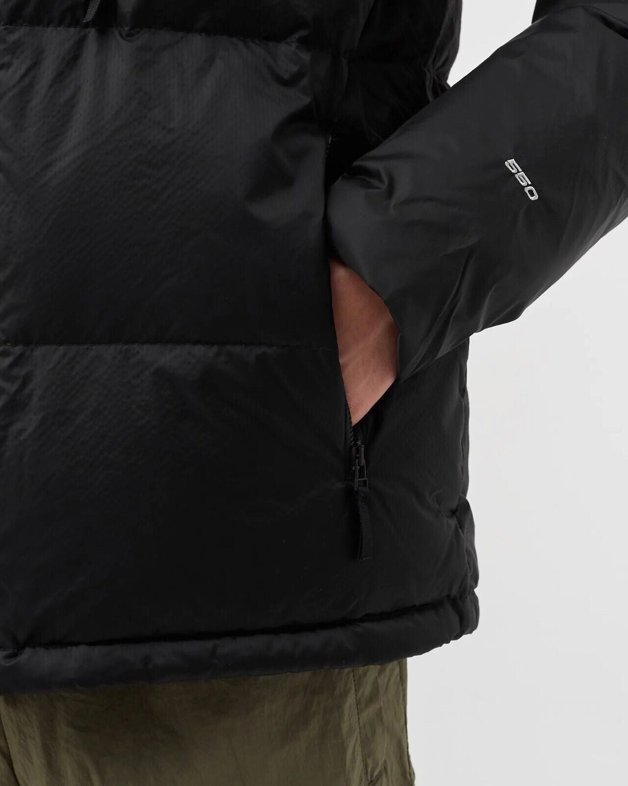 The North Face Mens Himalayan Light Down Hooded Jacket / Black / RRP £220