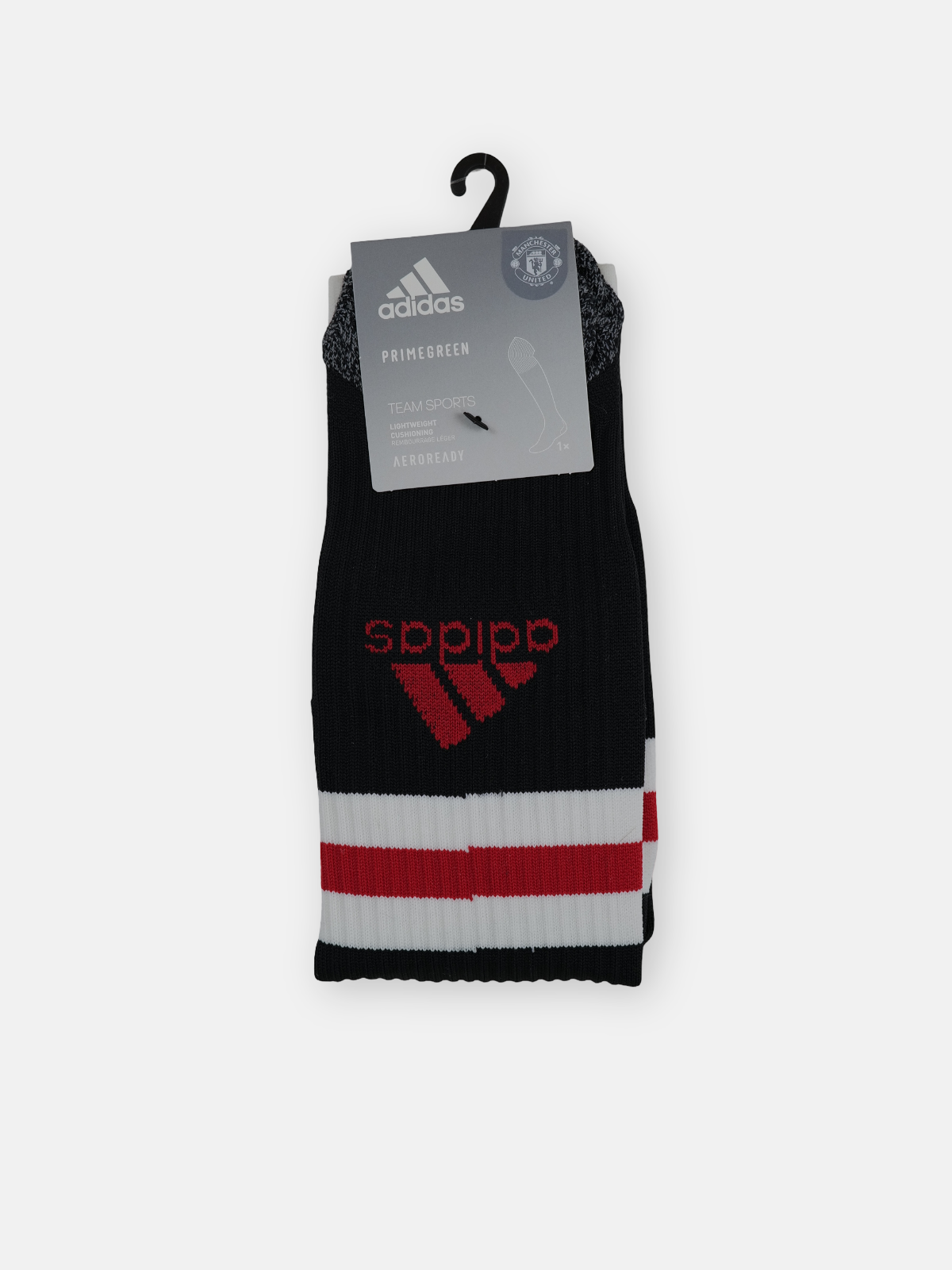 Adidas Mens 2021-22 Manchester United Home Football Socks / Black / RRP £14.99