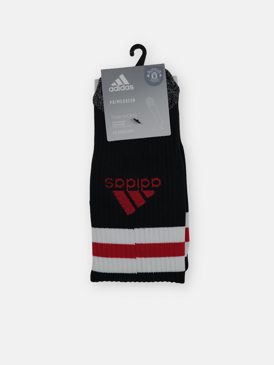 Adidas Mens 2021-22 Manchester United Home Football Socks / Black / RRP £14.99