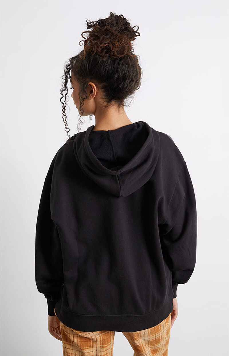 Vans Womens Coastal Logo Hoodie Jumper / Black / RRP £65