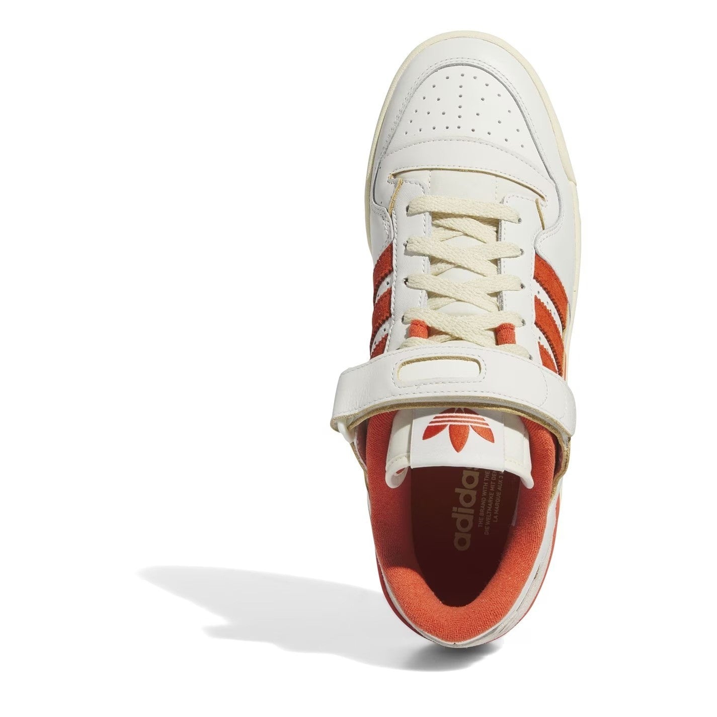 Adidas Mens FORUM LOW Trainers / Ivory Ornage / BNIB / RRP £100