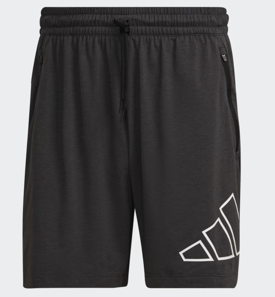 Adidas Mens Train Icon 3 Bar Logo Training Short / Black / RRP £35