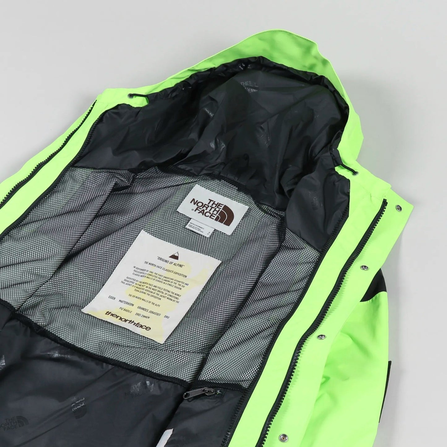 The North Face Origins 86 Mountain Jacket / Safety Green / RRP £250