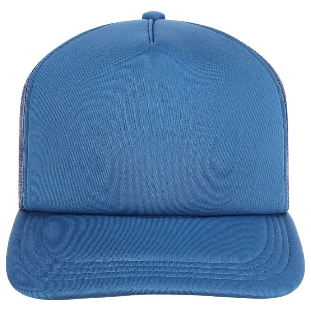 Unisex Plain Screen Foam Trucker Hat / Teal / £20