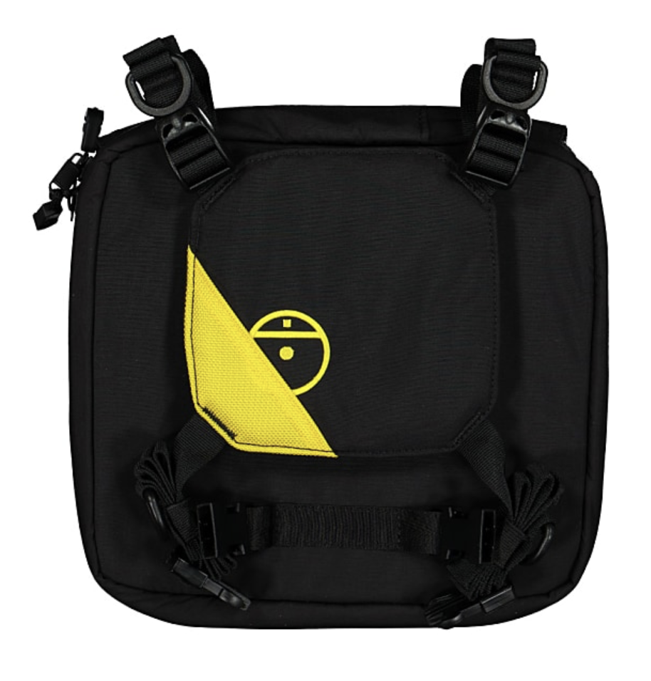 The North Face Steep Tech Chest Bag / Black Yellow / RRP £90