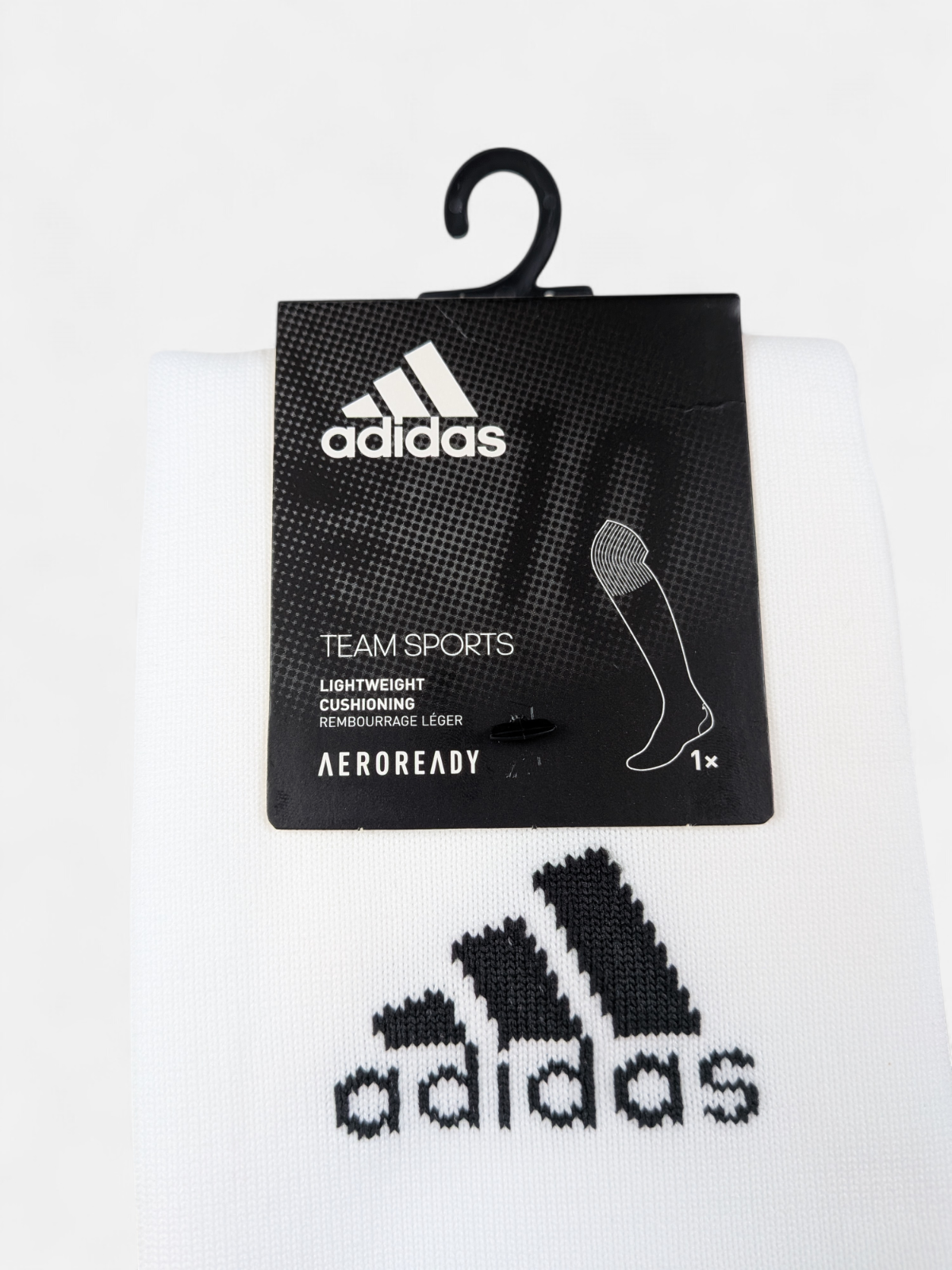 Adidas Mens 2020-21 Benfica Away Football Socks / BNWT / White / RRP £13