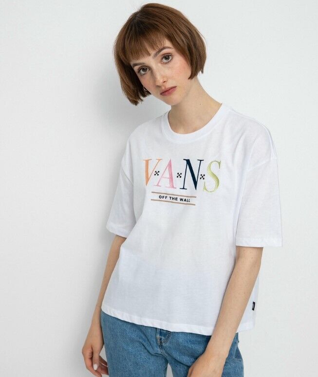 Vans Women's Boo Kay T-Shirt / Marshmallow/ RRP £25