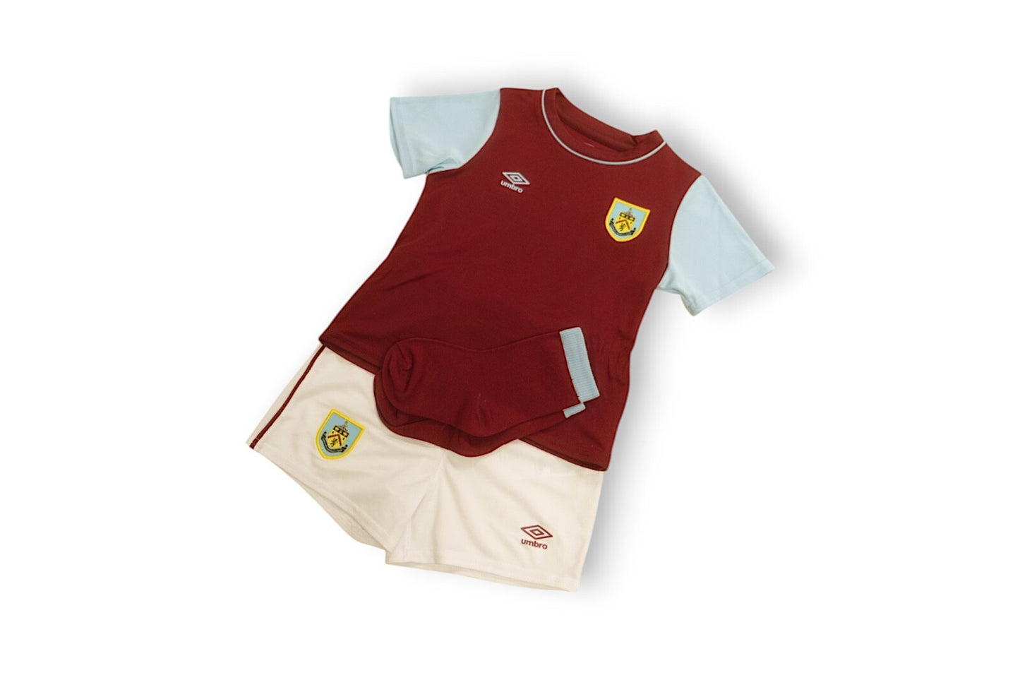 Puma 2020-21 Burnley Home Full Kit / Baby/Toddler / Maroon / RRP £34.99